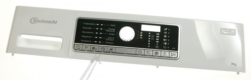 Whirlpool Indesit 481010754389 Bedienteilblende - C00446533 schalterleiste + griff schublade Whirlpool Indesit 481010754389 Bedienteilblende - C00446533 schalterleiste + griff schublade