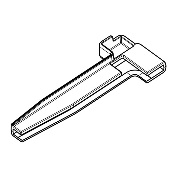 AEG Electrolux 2433933013 Stopper - Stop,regalablage,links
