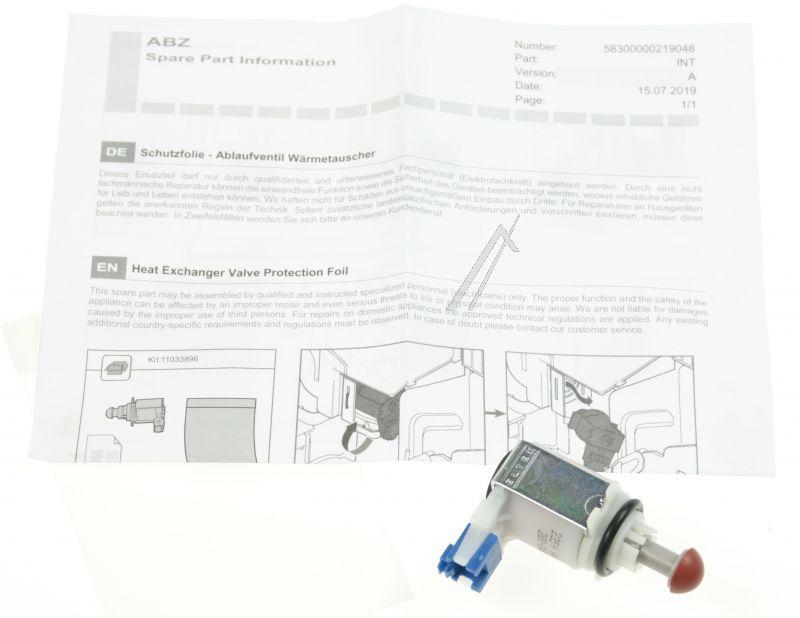 BSH Bosch Siemens 11033896 Ventil - Reparatursatz(schutzfolie + ablaufventil wärmetauscher)