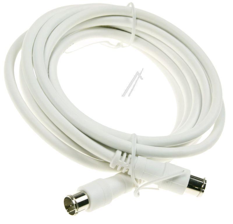 COM - F-quick-anschlusskabel 2,5m class a gerade weiss