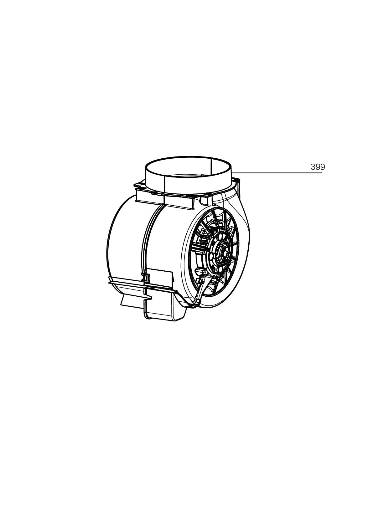 Explosionszeichnung AEG 94202211500 LFP326X
