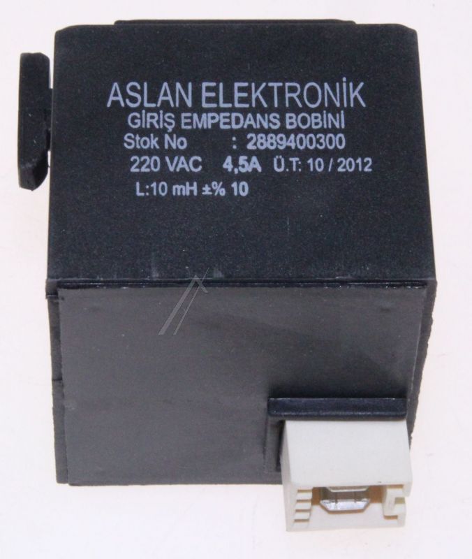 Arcelik Grundig Beko 2889400300 Elektromagnet - Drossel (eingang) Arcelik Grundig Beko 2889400300 Elektromagnet - Drossel (eingang)