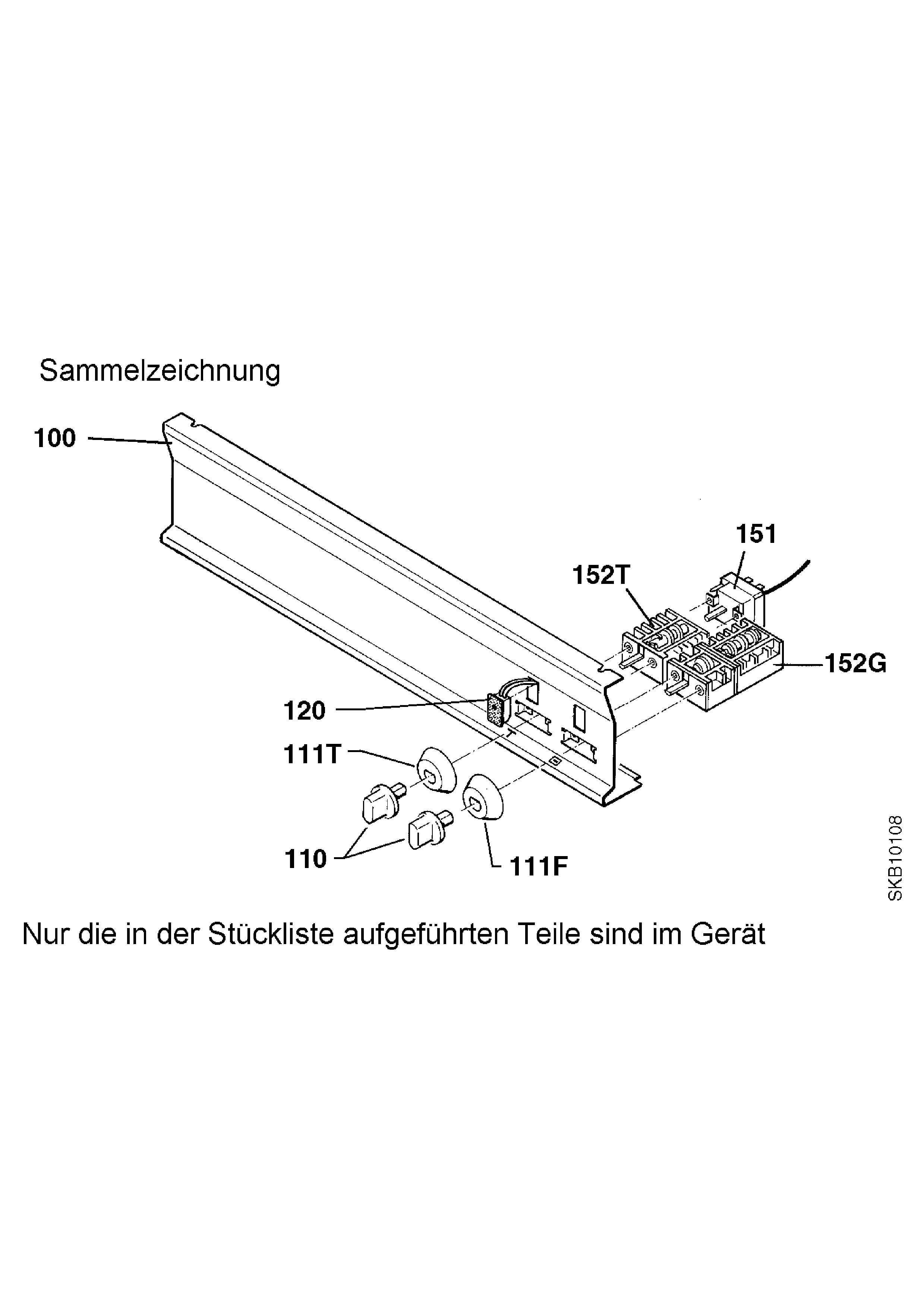 Explosionszeichnung AEG 94421104200 EB GL 4N