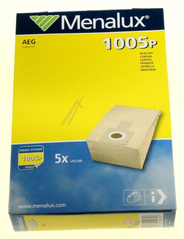 AEG Electrolux 9001967687 Staubsaugerbeutel - 1005p 5 bags+1mf