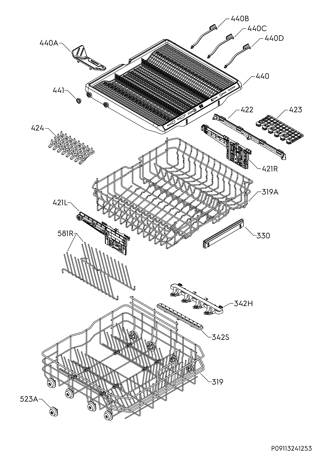 Explosionszeichnung Ikea 91153650000 HYGIENISK 80475612 Explosionszeichnung Ikea 91153650000 HYGIENISK 80475612