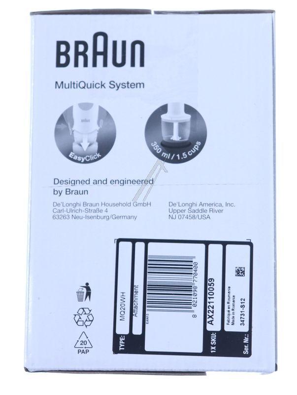 Delonghi AX22110059 Zerkleinerer - Mq20 wh ww hc chopper easyclick
