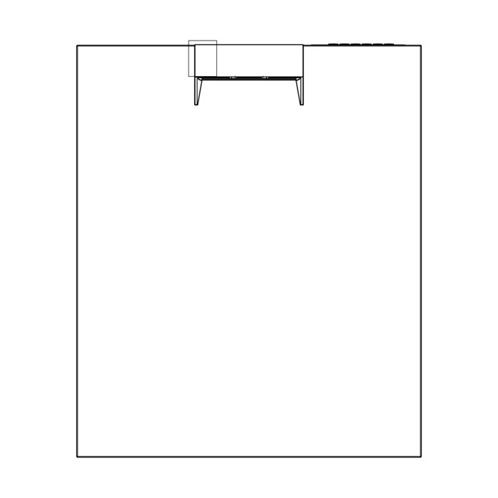 AEG Electrolux 140046097535 Türverkleidung außen - Aussentür,inox,,qb6369