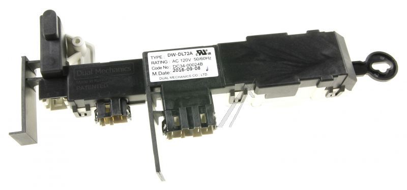 Samsung DC3400024B Türschalter - Switch door-lock,dw-dl72,solenoid,pa66,5 Samsung DC3400024B Türschalter - Switch door-lock,dw-dl72,solenoid,pa66,5