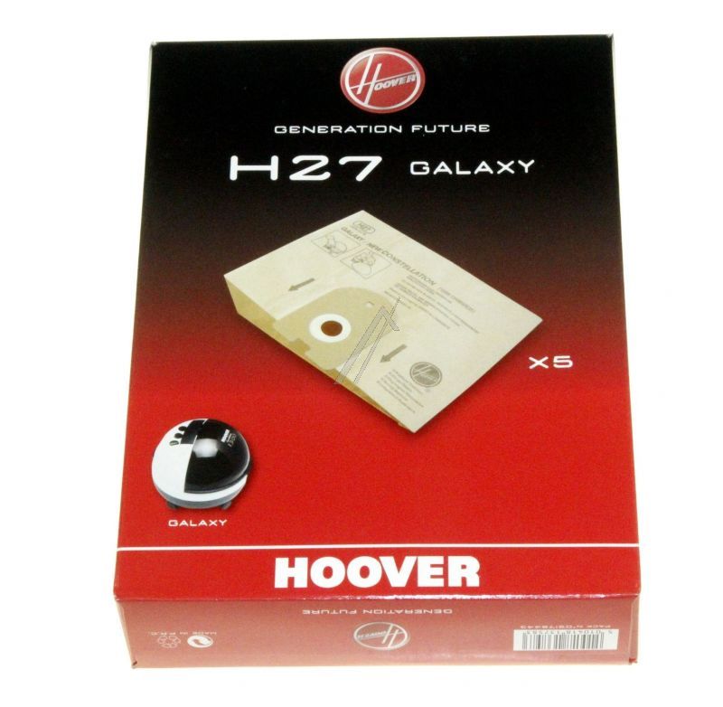 Candy Hoover 09178443 Staubsaugerbeutel - H27 galaxy papier-staubbeutel