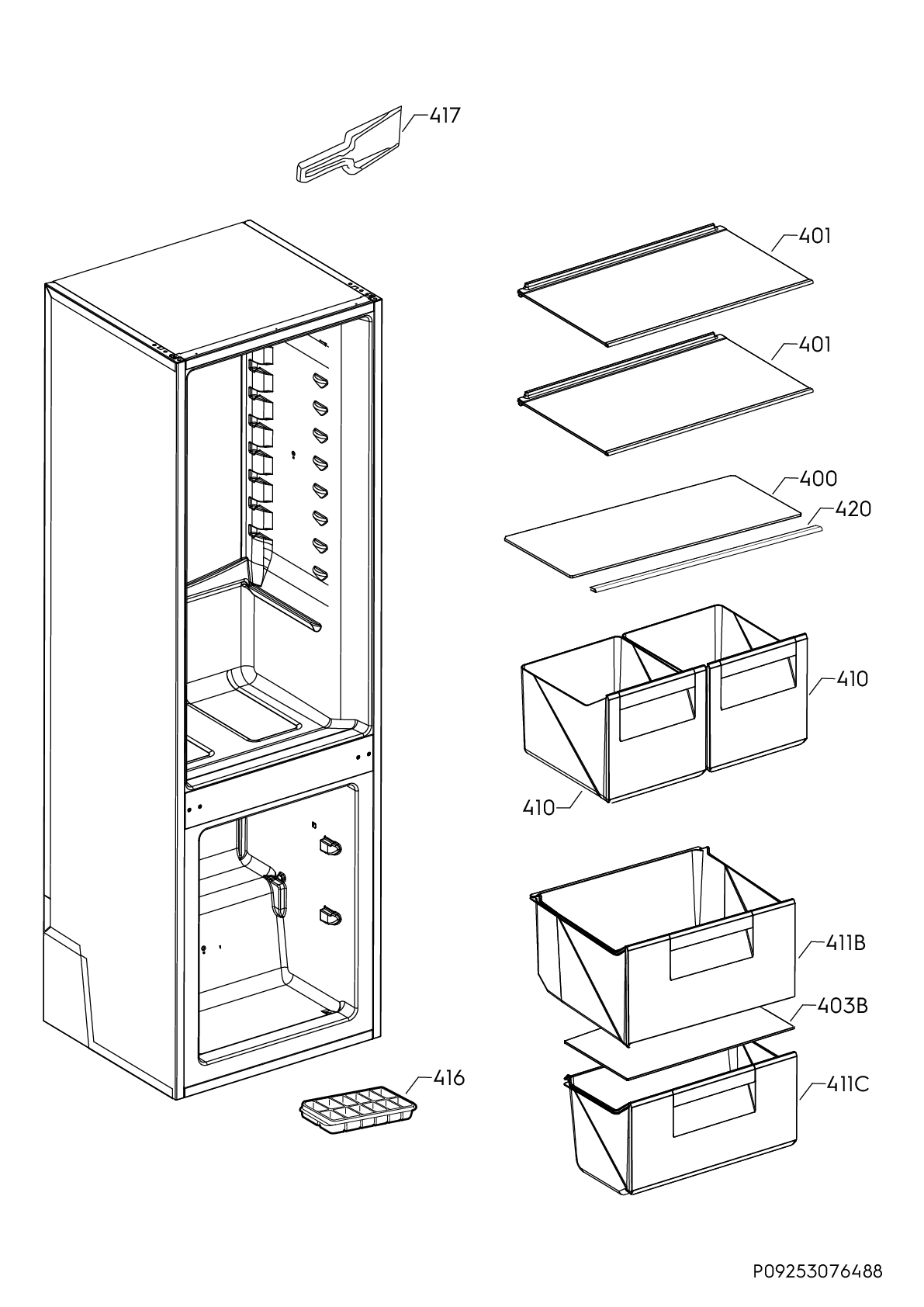 Explosionszeichnung Progress 93303355200 PKG1454