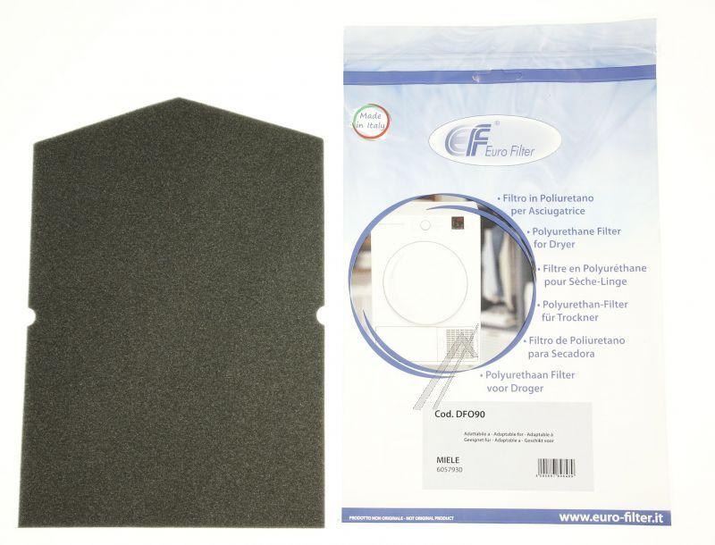 Schaumstofffilter für Trockner Filter wie Miele Ersatzteil