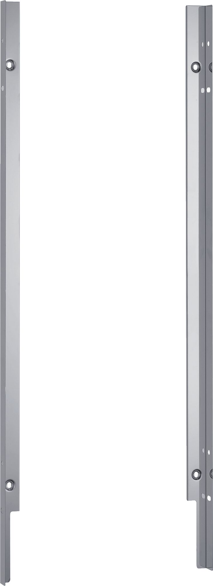 BSH Bosch Siemens 00743582 Befestigungsteil - Smz5007 befestigungssatz 640b, verblendungsleisten rvs 86,5cm
