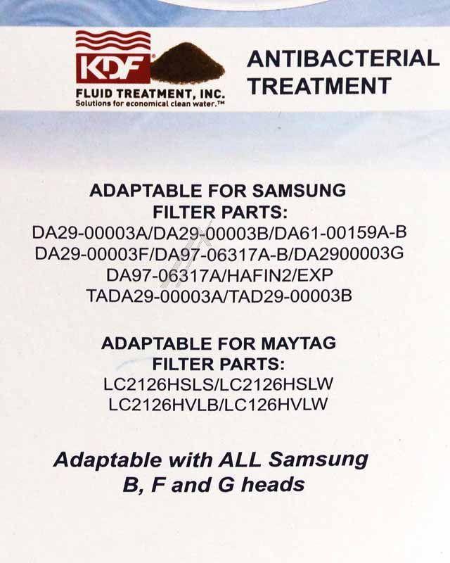 Eurofilter Wasserfilter Wf088k für Kühlschrank wie Samsung DA2900003F Ersatzteil