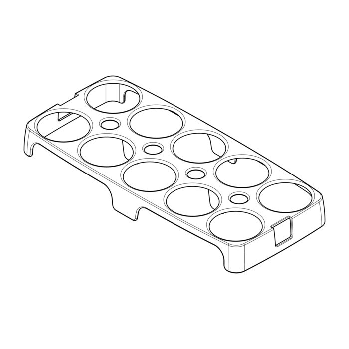 AEG Electrolux 8074943013 Abstandhalter - Entretoise,charniôre,fond,45x2