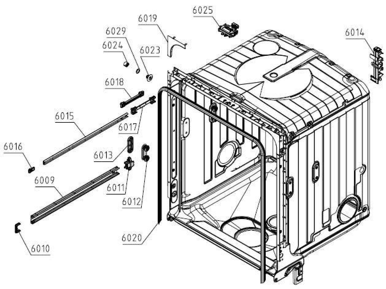 Explosionszeichnung Gorenje 538878 GS65160X Explosionszeichnung Gorenje 538878 GS65160X