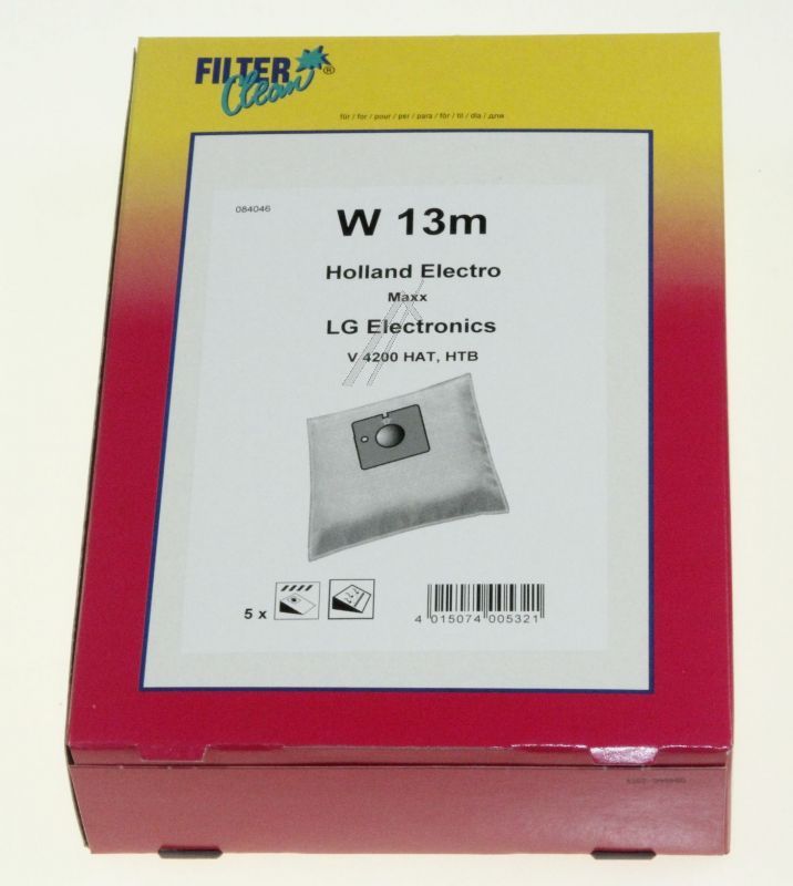Filter Clean FL0047K Staubsaugerbeutel - W13m fl0047-k micromax-beutel w13m 5+1