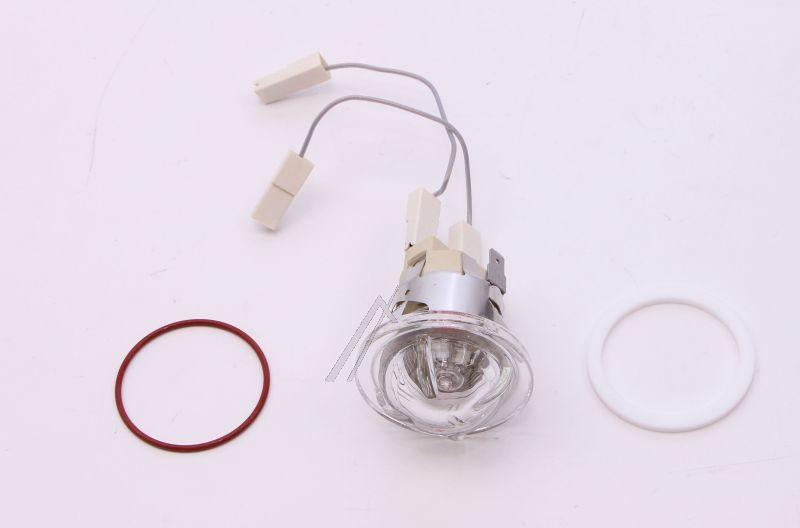Whirlpool Indesit 488000858380 Lampenglas - C00858380 lampholder assembly complete wit