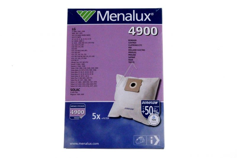 AEG Electrolux 9001961334 Staubsaugerbeutel - 4900 5 bags+1mf