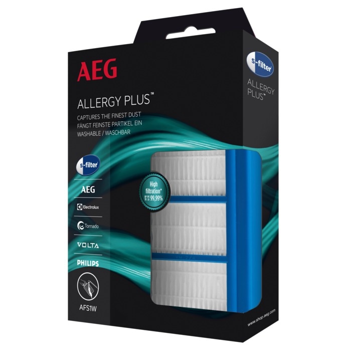 AEG Electrolux 9001677690 Staubsaugerfilter - Afs1w allergie plus filter waschbar