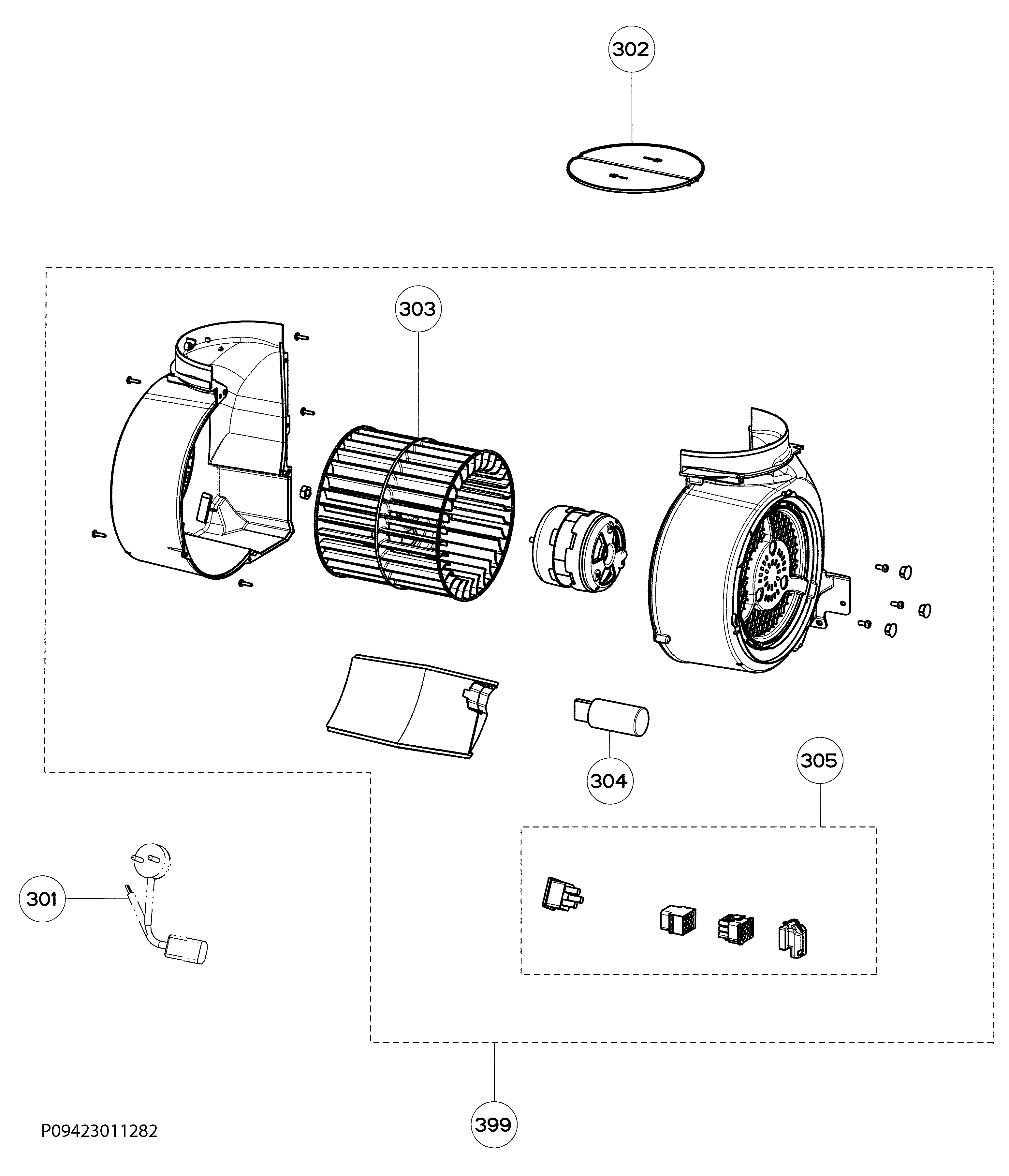 Explosionszeichnung Ikea 94249276301 F�RTROLLA Explosionszeichnung Ikea 94249276301 F�RTROLLA