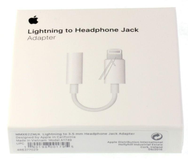 Apple MMX62ZMA Klinken-Adapter - Lightning auf 3,5mm-kopfhöreranschluss adapter