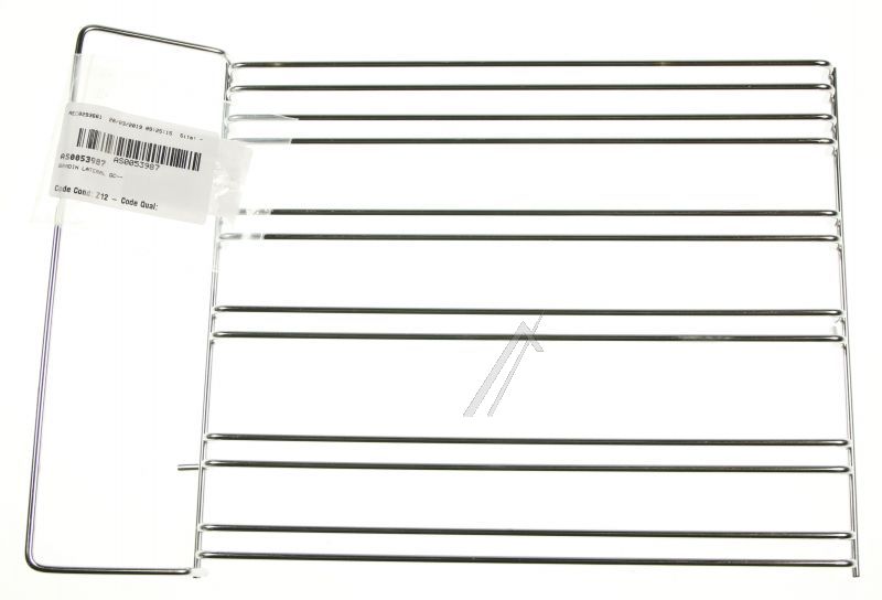 Brandt AS0053987 Katalytisches Blech - Regalablage träger links seite