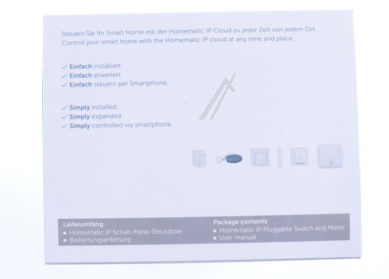 Siemens 157337A0 Funksteckdose - Hmip-psm-2 homematic ip schalt-mess-steckdose
