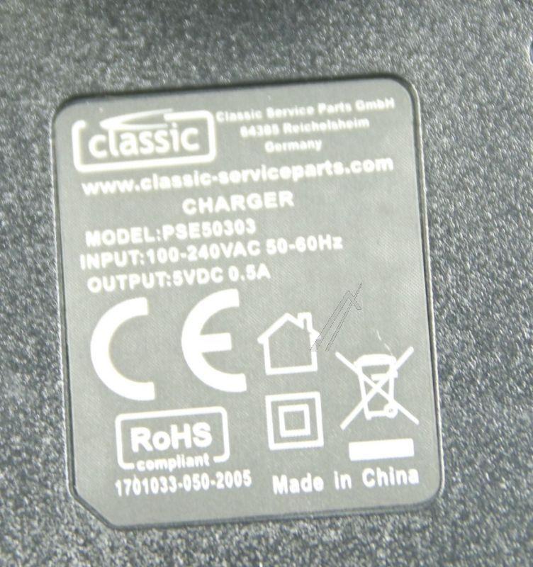 Classic PSE50303EU Ladegerät Handy - Ladegerät/netzteil für passend für nokia - 2mm-anschluss