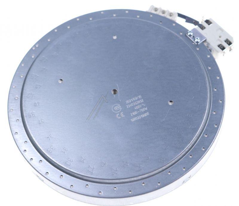 Whirlpool Indesit 480121101531 Zweikreis-Strahlungsheizkörper - C00390194 heizelement 210mm 2100/700w