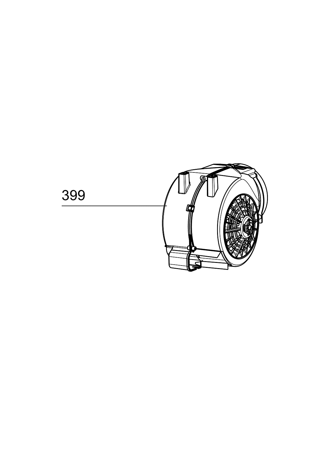 Explosionszeichnung AEG 94205131401 DIE5961HG