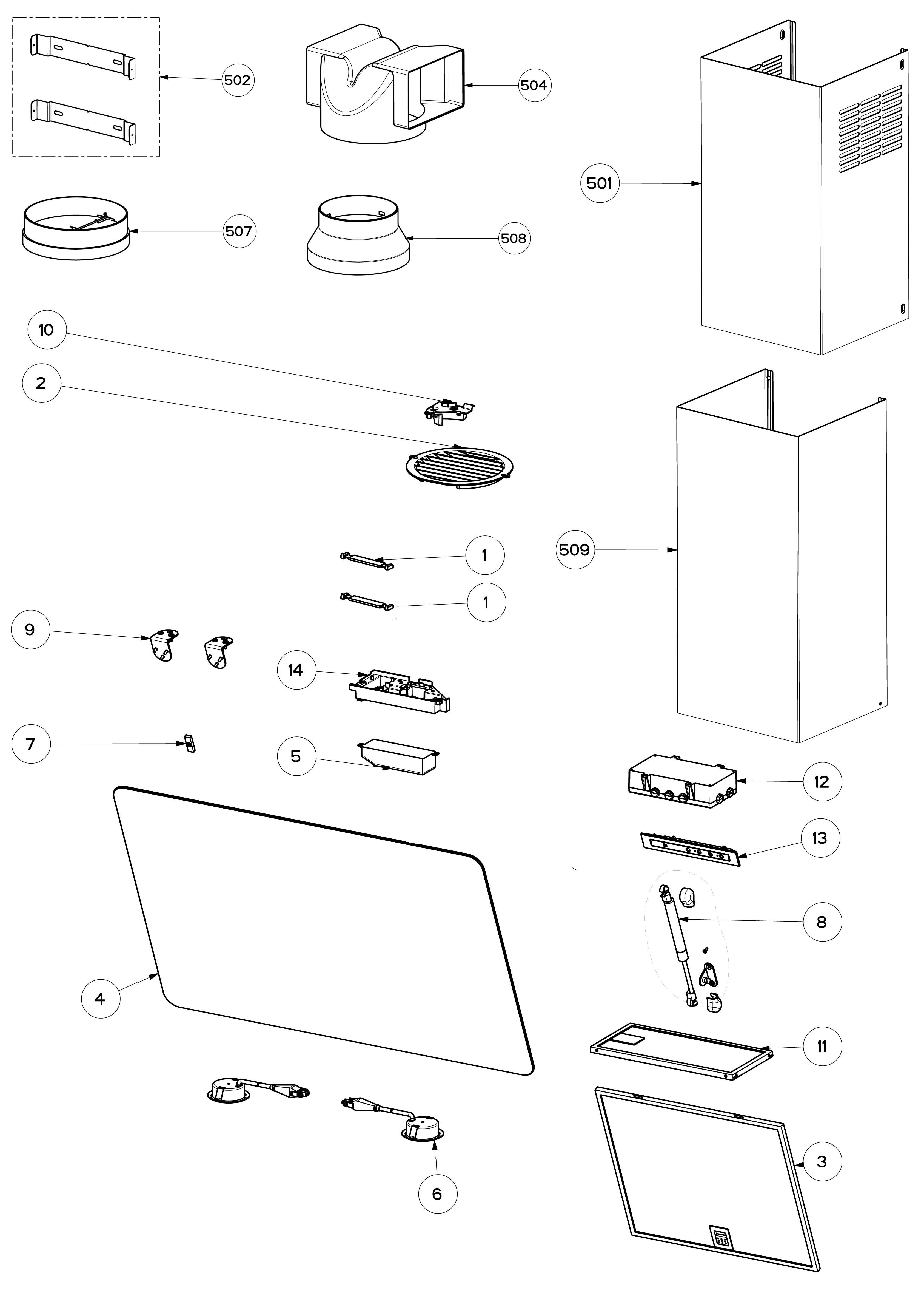 Explosionszeichnung Ikea 94249292500 BEJUBLAD Explosionszeichnung Ikea 94249292500 BEJUBLAD