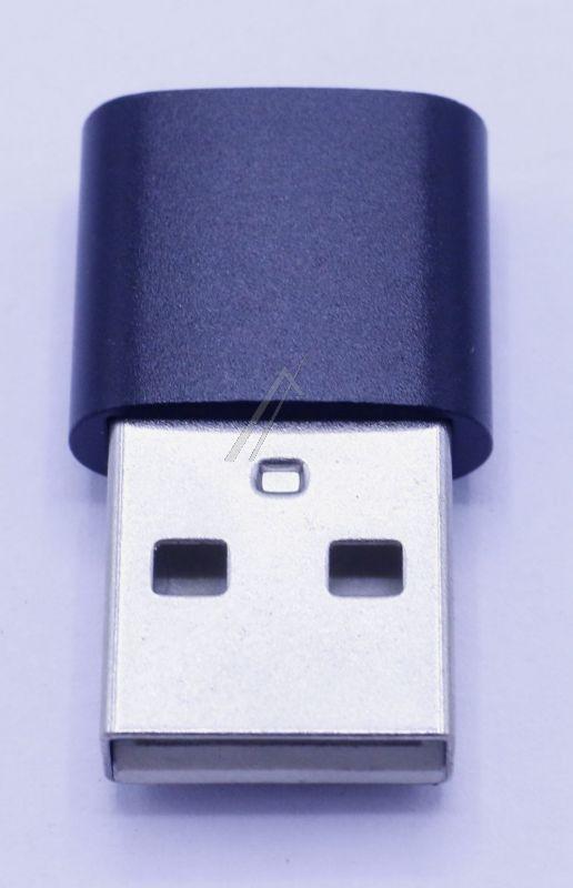 COM USB-Adapter - Usb-a adapter, usb-c buchse, 2.0, slim, metall