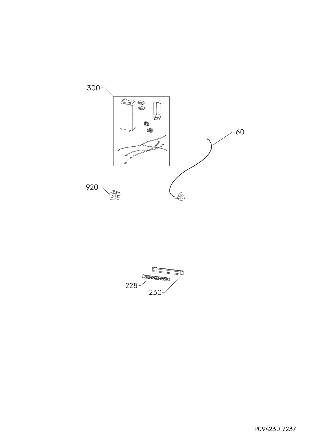 Explosionszeichnung AEG 94205142000 DVK6981HB