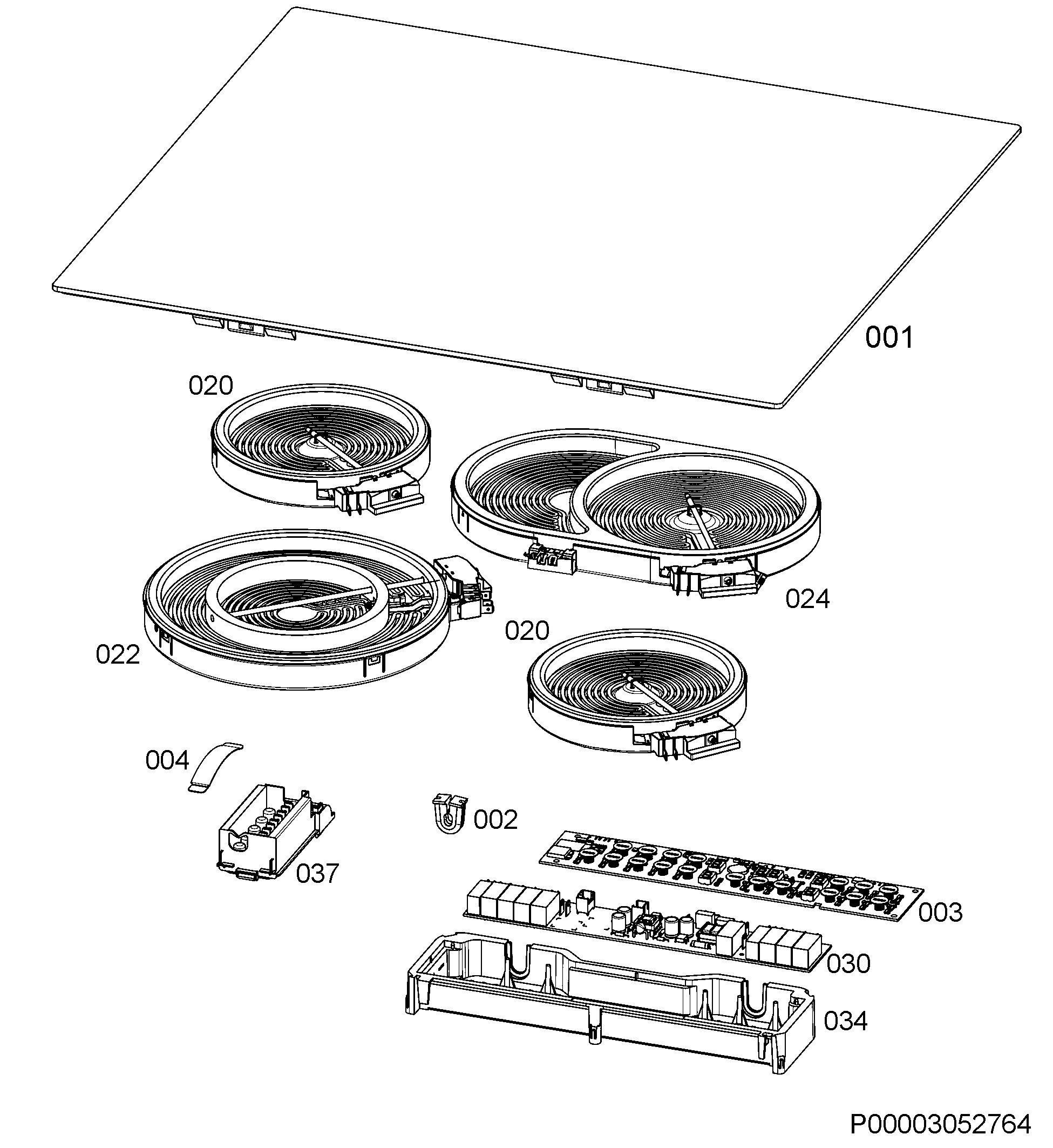 Explosionszeichnung Ikea 94959449500 DAGLIG 20443898 Explosionszeichnung Ikea 94959449500 DAGLIG 20443898