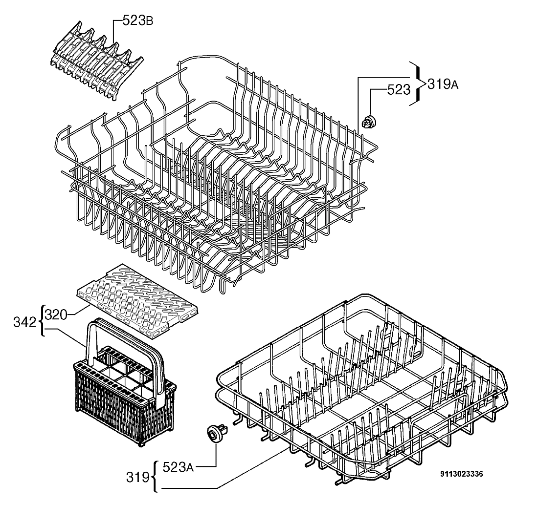 Explosionszeichnung Ikea 91153903600 RDW 60 Explosionszeichnung Ikea 91153903600 RDW 60