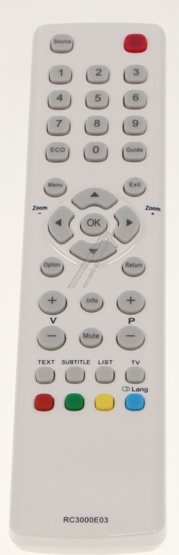 TCL 06IRPT37ARC300 - 06-irpt37-arc300 remote control tcl/thomson white