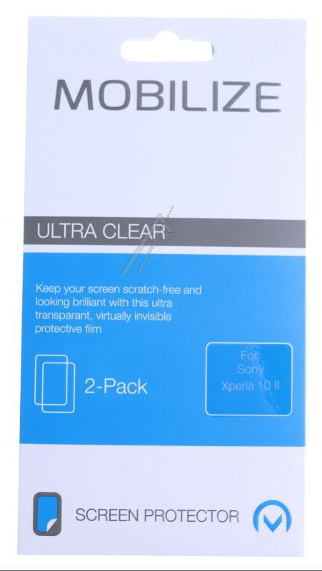 Mobilize 54064 Display-Schutzfolie - Passend für mobilize clear 2-pack screen protector sony xperia 10 ii
