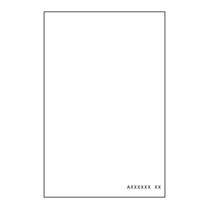 AEG Electrolux 140009512041 - Schablone,integrierbar,f55310v