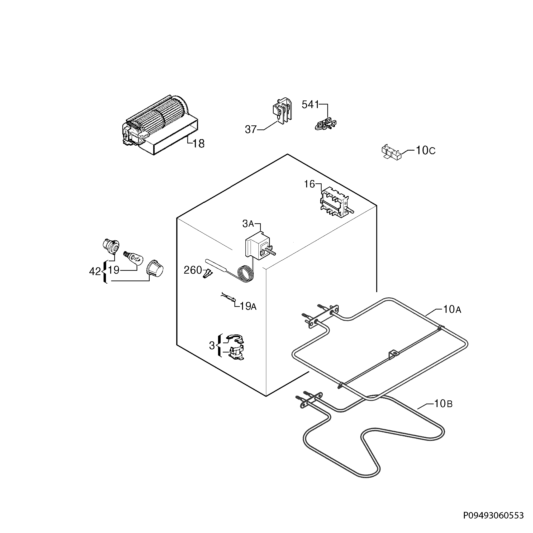 Explosionszeichnung Ikea 94406450001 LOV3 Explosionszeichnung Ikea 94406450001 LOV3