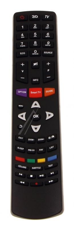 TCL 065FHW53A013X - 06-5fhw53-a013x remote control thomson,tcl black 3.3vv 340maa