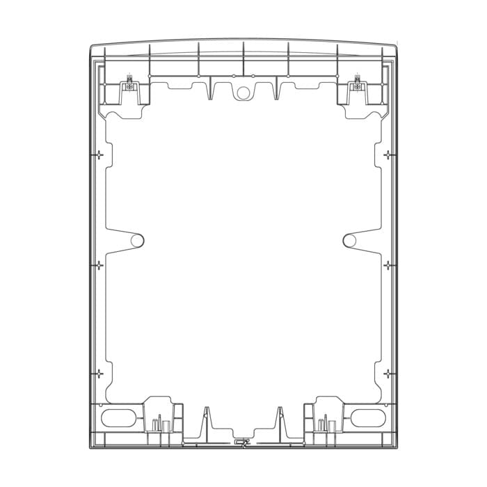AEG Electrolux 8070934032 Abdeckkappe - Plan de travail,inox,447x595mm