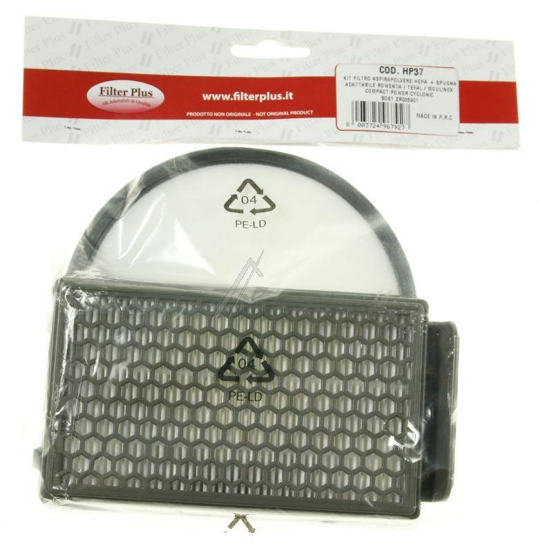 Filter-Set für Staubsauger Filter wie Rowenta, Tefal, Moulinex ZR005901 Ersatzteil