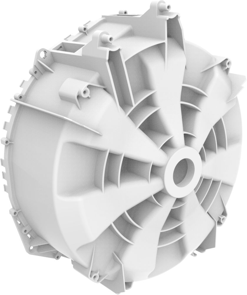 BSH Bosch Siemens 00714928 Bottichhinterteil - Laugenbehaelter-hint