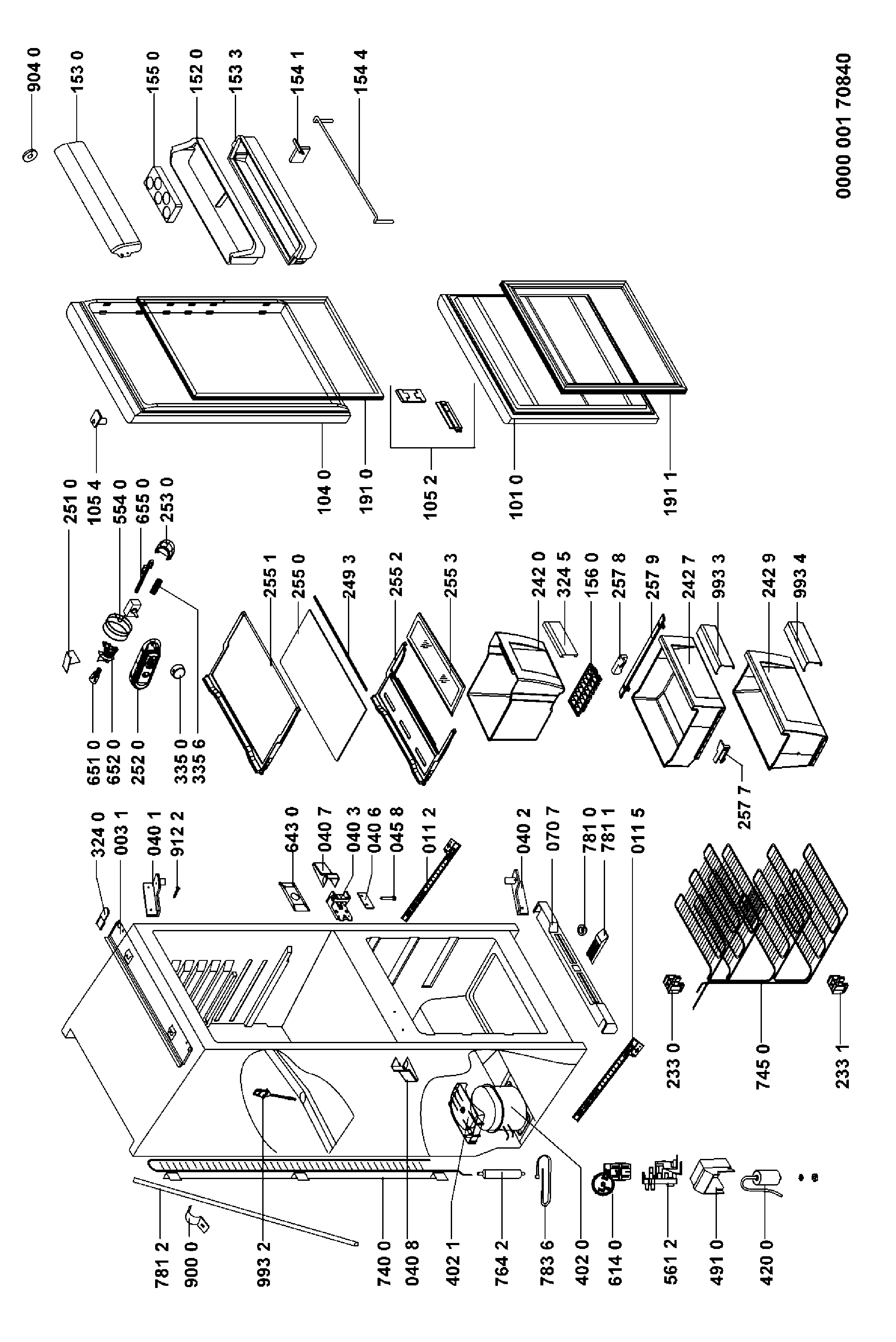 Explosionszeichnung Ikea 853975396020 CB 602 W Explosionszeichnung Ikea 853975396020 CB 602 W