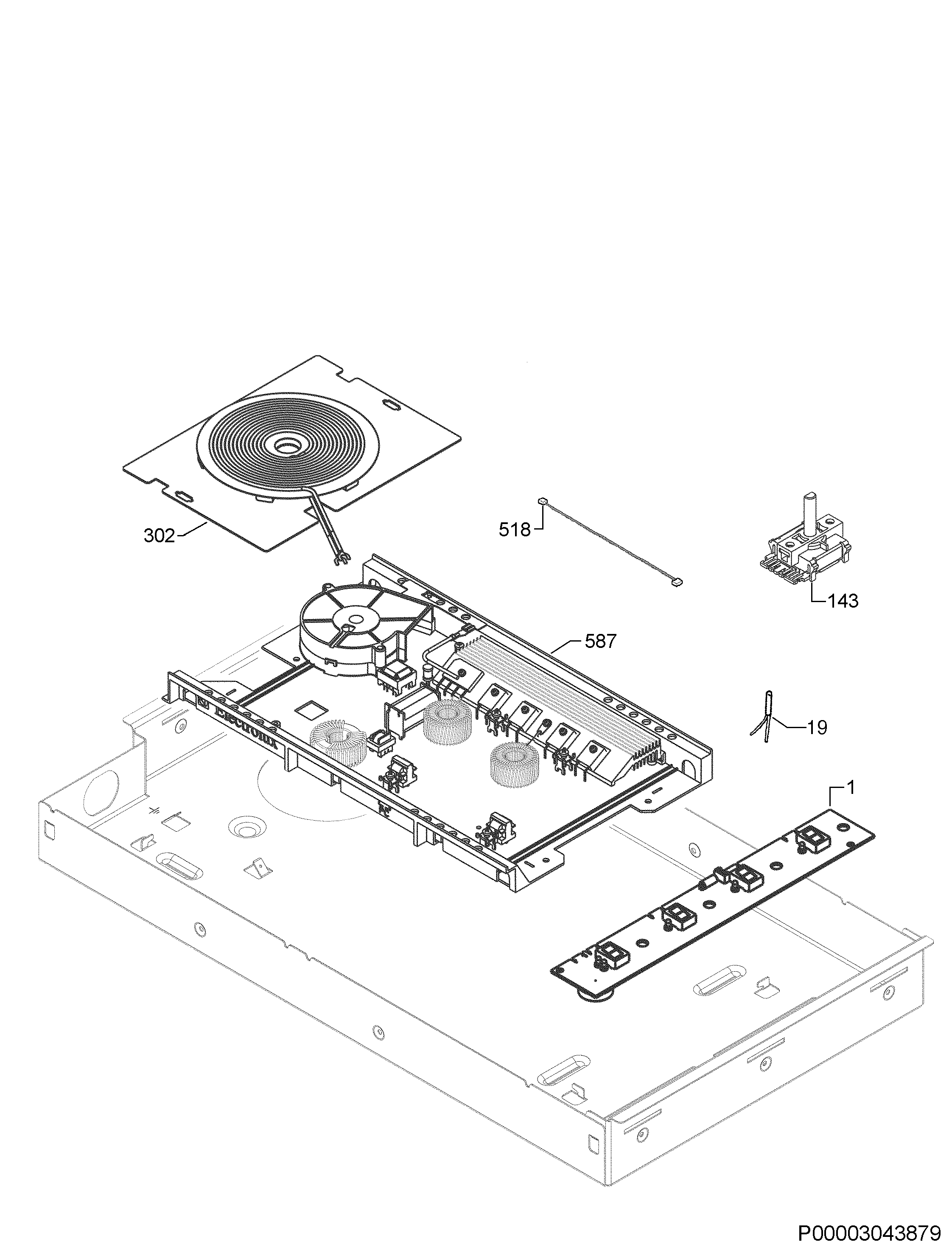 Explosionszeichnung Ikea 94973866101 FHIN2K