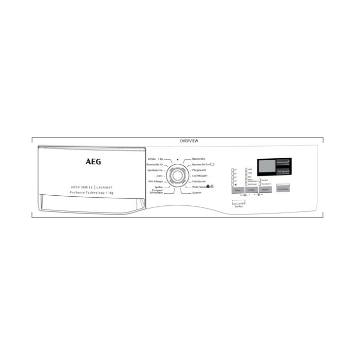 AEG Electrolux 140139336014 Bedienteilblende - Bedienblende,handgriff,aeg,de