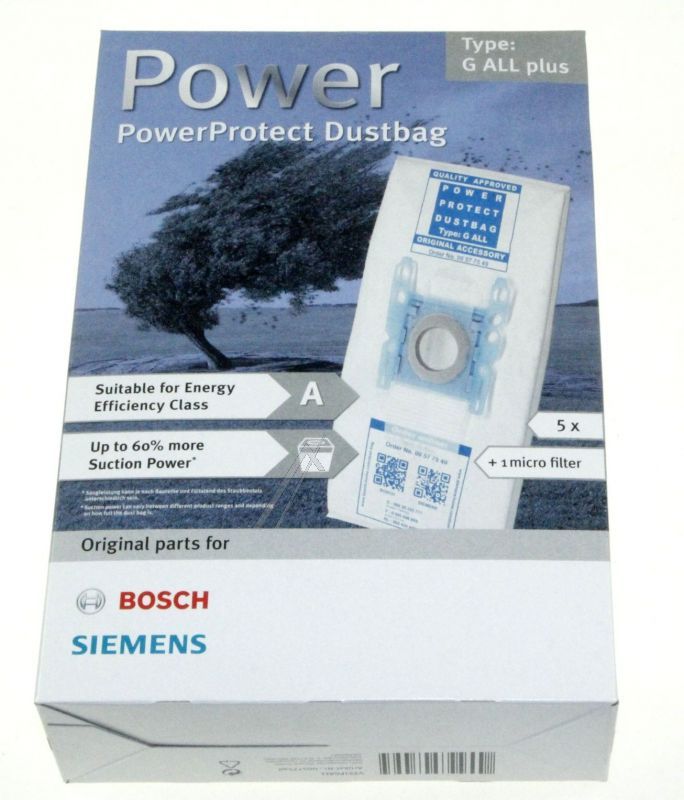 BSH Bosch Siemens 00577549 Staubsaugerbeutel - Type g all plus staubsaugerbeutel typ g all plus