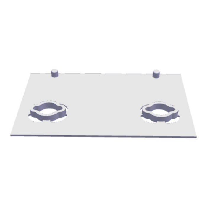 AEG Electrolux 8074943013 Abstandhalter - Entretoise,charniôre,fond,45x2