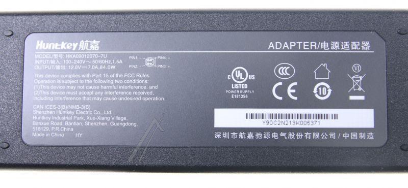 Vestel 30109161 - Psu 12v 7a 4po nr safe-pkg pb r1 rohs für andersson, digihome, finlux, hitachi, nabo, procaster, salora, sehmax,
