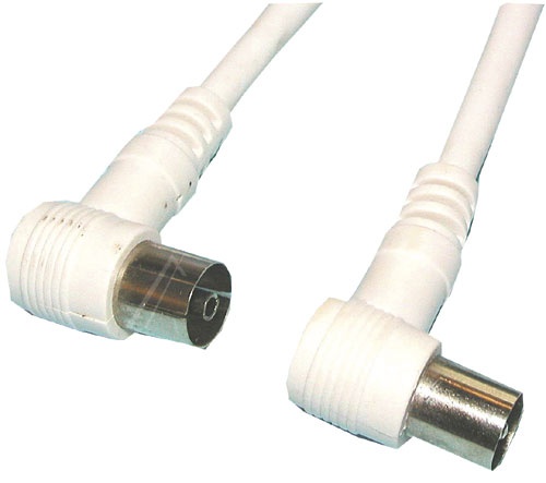 COM Antennenkabel weiß - Antennenkabel 2,5m weiss st-kupp winkelstecker COM Antennenkabel weiß - Antennenkabel 2,5m weiss st-kupp winkelstecker